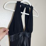 Women's Y2K Black Dress Satin Long Withcy Vampy Whimsigoth Goth Event Wedding S Photo 3