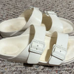 Birkenstock Women's Arizona EVA Sandal in White- Size 39 (8/8.5) Photo 0