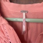 Free People Katie Bird Crochet Inset Shirt. Photo 1