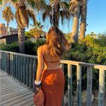 ZARA Open Back Cut-Out Dress Photo 1