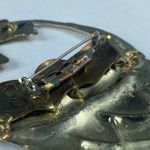 Easter Basket Jewelry Pin Brooch Silver Gold Color Metal Bow Eggs Handle Holiday Photo 11