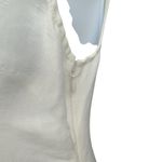 Madewell One Shoulder Unlined Side Slit Linen Blend Body-Skimming Dress Size 00 Photo 6