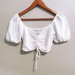 Project Social T Social Tourist White Crop Top Photo 2