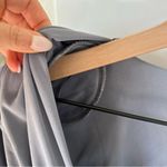 ZARA NWR  Belted Draped Mini Dress in Petrol Blue Photo 7