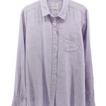 FatFace  Purple Long Sleeve Buttonup Rodeo Cowgirl Outdoors 100% Cotton 8/M Photo 0