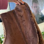 Twenty Twenty suede and faux fur vest Brown Size M Photo 7