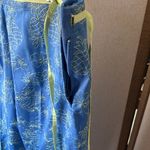 Talbots Vibrant Blue cropped slacks 10p Photo 7