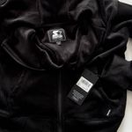 Starter NWT  Women’s Black Label Full Zip-Up Rib Hoodie Sweatshirt Photo 4