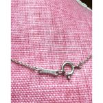 Tiffany & Co. Elsa Peretti Womens Silver Bean Pendant Necklace Classic Photo 1
