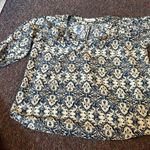 Ezra  blue colorful blouse M Photo 0