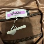 Baddie brown metallic pencil skirt size xl Photo 1