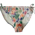 Old Navy large textured mid rise string bikini bottoms Photo 1