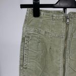 Free People  We The Free I Want It All Corduroy Midi Skirt Moss Green size 25 NWT Photo 4