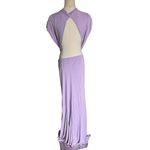 Helsa  - NWT Constantina Jersey Dress With Bow in Amethyst Sz XL Photo 6