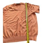 Brooks Brothers  Orange V-Neck Sweater Photo 3