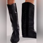 Free People NWOB  Lola Tall Leather Boots in Black Photo 1
