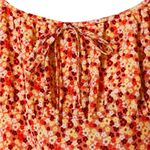 Fashion Bug Vintage  Babydoll Dress Tie Bow Dainty Floral Y2K Boho Fairy Size 6 Photo 2