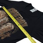 Vocal  Black Distressed Cowboy Rodeo Rhinestoned Super Soft Long Sleeve Size L Photo 6