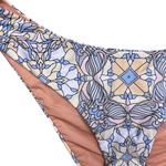 J.Crew NWT  Women's Active Curved Waist Cheeky Bikini Bottom Kaleidoscope Size L Photo 2