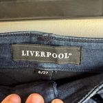 Liverpool  Dark Blue Denim Buttoned Skirt Size 4 Photo 5