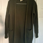 Dry Goods Army Green Cardigan Photo 0