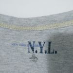 New York Laundry NY Laundry L Gray Yellow Athletic Top Photo 6
