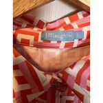 J. McLaughlin Dolly Catalina Cloth Dress Large Pink Salmon Sleeveless Coastal Photo 5