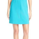 Diane Von Furstenberg  Carrie Sleeveless Sheath Dress Teal Green Blue Size 12 Photo 0