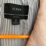 J.Crew  Bristol Dusty‎ Pink Blush Blazer Gold Buttons Linen Size 8 Photo 1