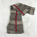 Free People Retro Plaid Straight-Leg Pants NEW Size 0 Photo 5