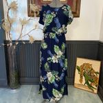 NWT Hawaii Hangover Molokini Pineapple Garden Navy Floral Maxi Dress Size M💚🎀 Blue Size M Photo 2