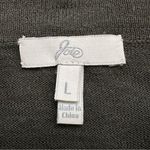 Joie  Linen Silk Blend Olive Green Cowl Neck Sweater Photo 7