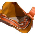 Gianni Chiarini Italian Leather Cognac Crossbody Bag Artisan Crafted Luxury Brown Photo 5