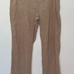prAna  Brown Hemp Blend Pants Women’s Medium Stretch Straight Leg 34.5” Inseam Photo 0