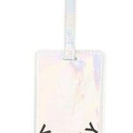 4/$30 Path Travel Holographic Luggage Tag Silver Photo 0