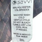 Saavi Snakeskin Open Back Sports Bra 3XL Animal Print Wide Strap Workout Fitness Brown Size undefined Photo 3