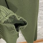 Lulus Social Calendar Olive Green Crinkled Ribbed Knit Jogger Jumpsuit Size XS Photo 3