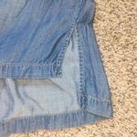 Cloth & Stone Blouse Size S Anthropologie Denim Chambray Shirt Long Sleeves Photo 4