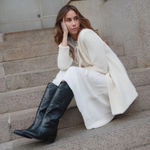 Anthropologie  x Stivali New York Jolene Western Cowgirl Boots Photo 0