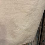 Loft  Mexican Theme Cotton Lined Ivory & Maroon Embroidered P LG  Dress.     1834 Photo 8