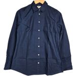 J.Crew  Factory Jeweled button-up cotton poplin shirt in‎ signature fit XS NWT Photo 1
