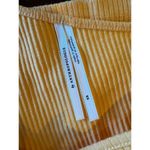 Anthropologie  Shirt Women Extra Small Yellow‎ Ribbed Knit One Shoulder Tank Top Photo 8