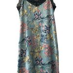 Mystree  Slip Dress Silky Floral Lace Photo 0