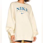 Nike Fleece Crewneck in Coconut Milk Photo 0