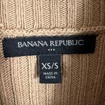Banana Republic Tan Light Brown Short Sleeve Sweater Tunic Size XS/Small Photo 5