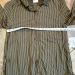 Ecru NWT  Olive Mara Shirt Side Buttons Button Down XS Photo 11