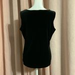 Notations  Black Y2K Velvet Tank Top Medium Photo 1