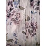 Candalite Lavender Pink Fairy Dress Sheer Floral Sweetheart Womens Medium Spring Photo 6