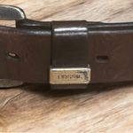 Fossil  brown Genuine Leather belt size L Photo 5