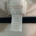 Chico's Chico’s Gold Sequin Cold Shoulder Dress 0P/S/4P Short Sleeve Knee Length Lined Photo 3